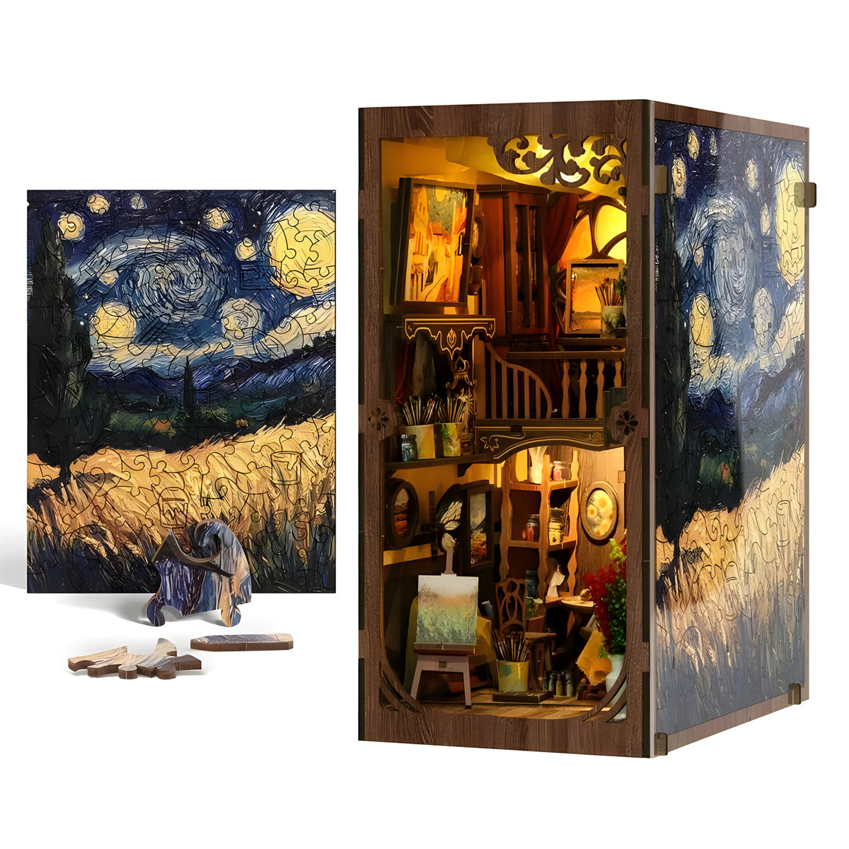 A World Within the Frame DIY Book Nook Kit