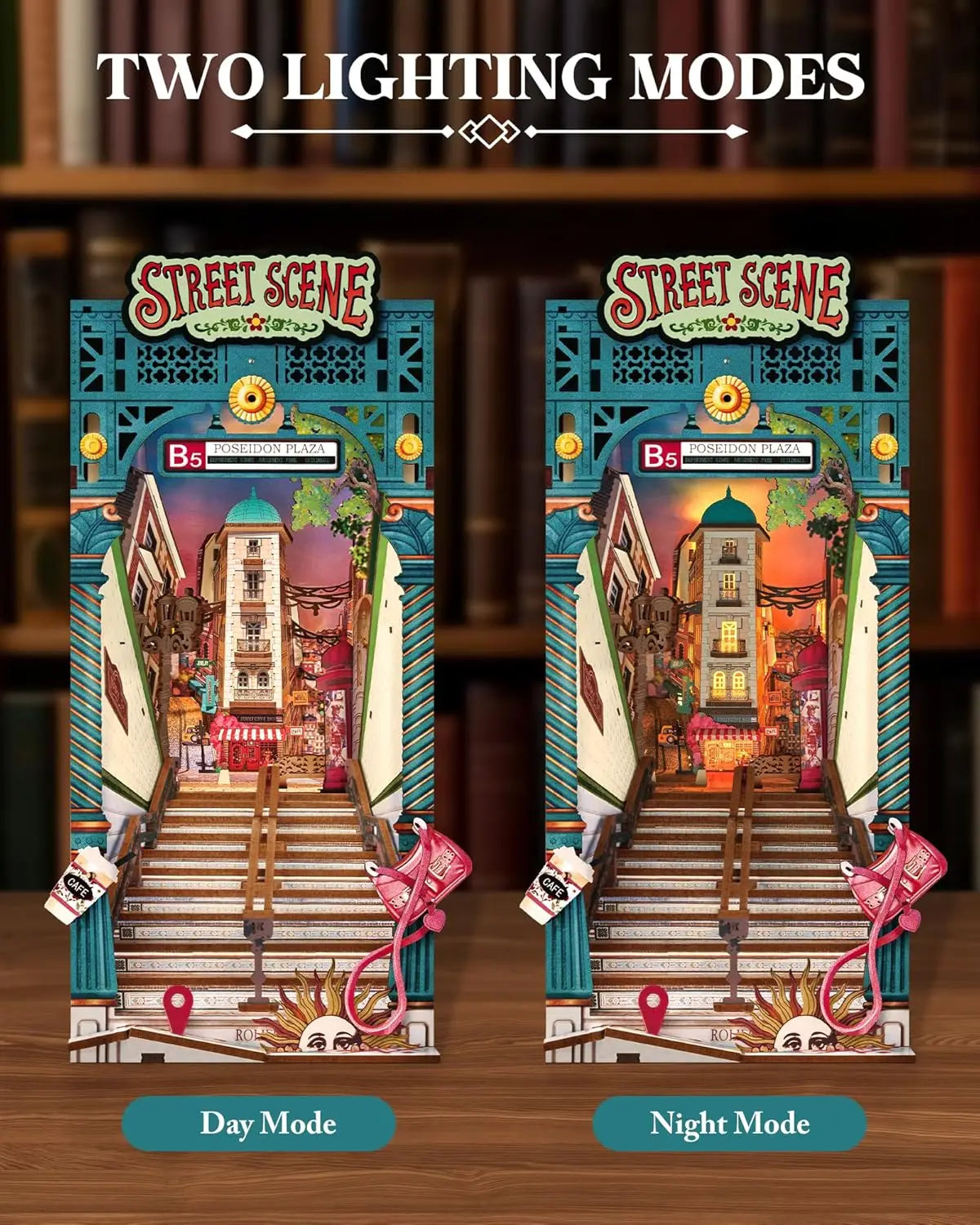 Street Scene DIY Book Nook Kit