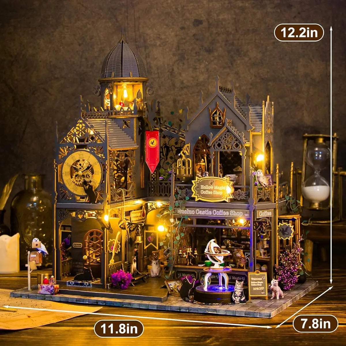 Hollow Castle 3D Building Block Kit