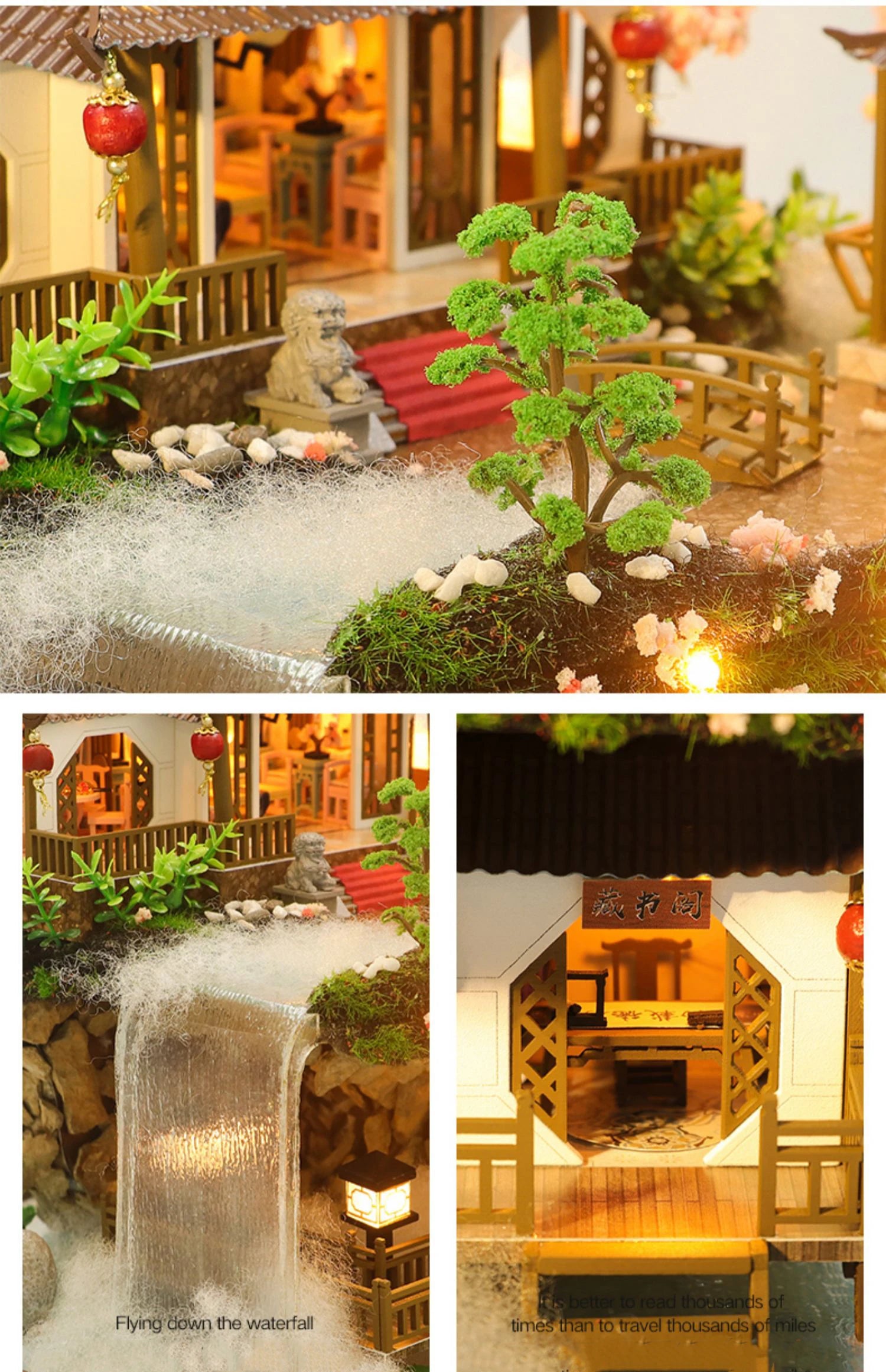 DIY Japanese Zen Garden Miniature House Kit