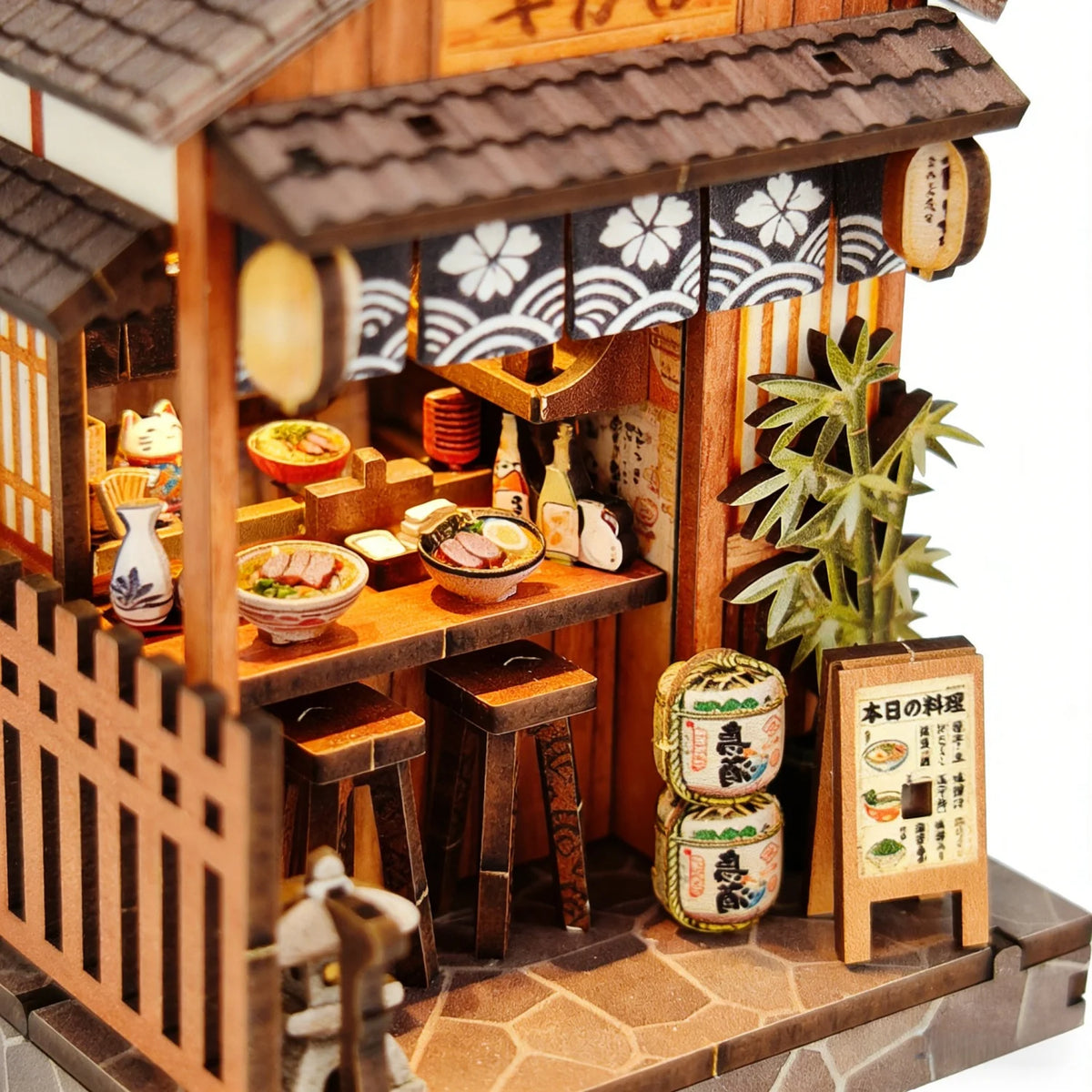 Ramen Shop DIY Book Nook Kit