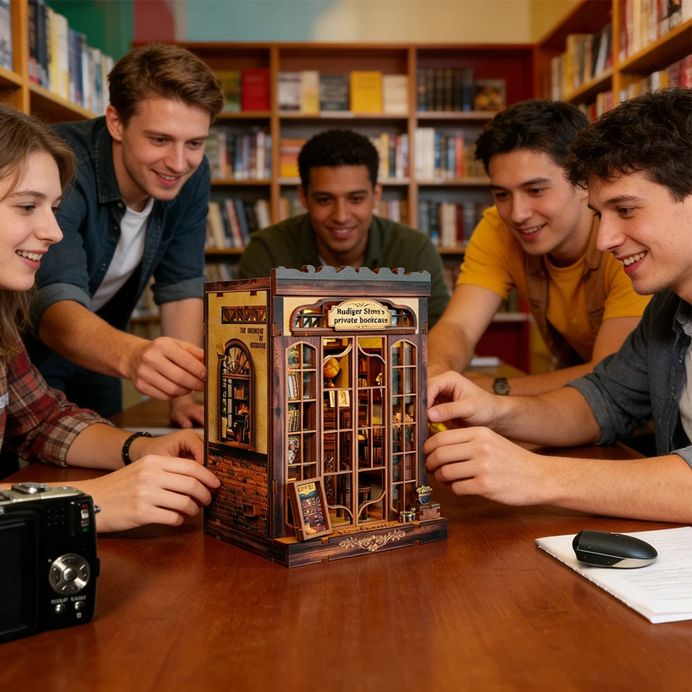 Pocket Library DIY Book Nook Kit