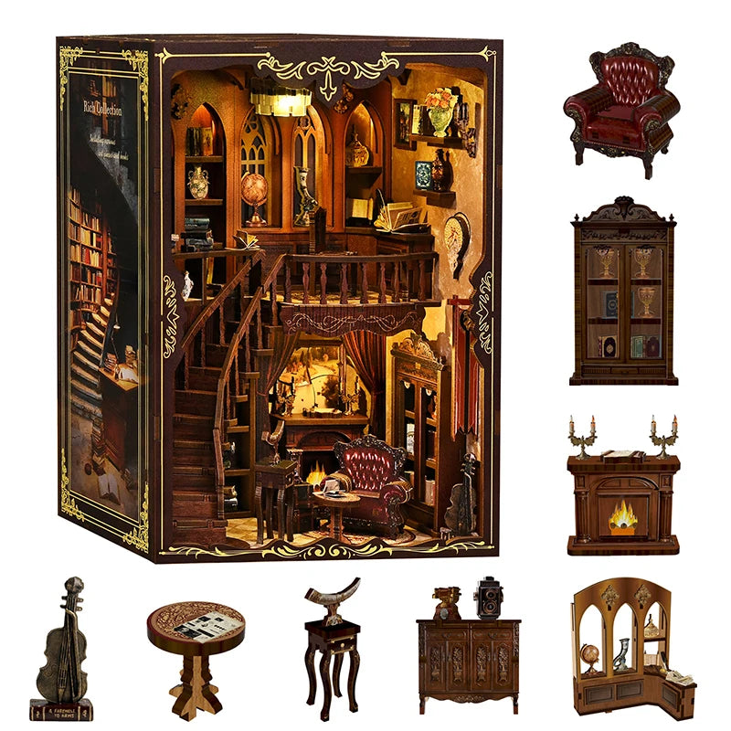 Ancient Rhyme Library DIY Book Nook Kit