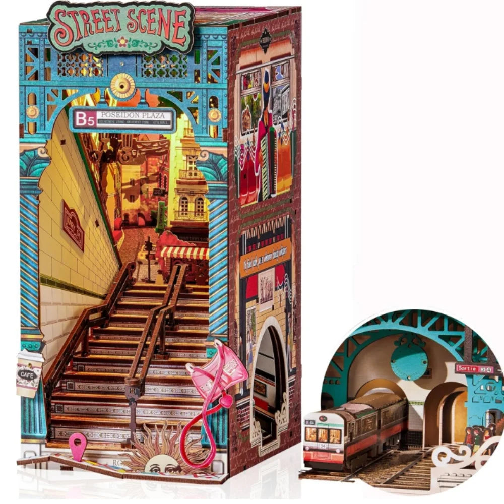Street Scene DIY Book Nook Kit