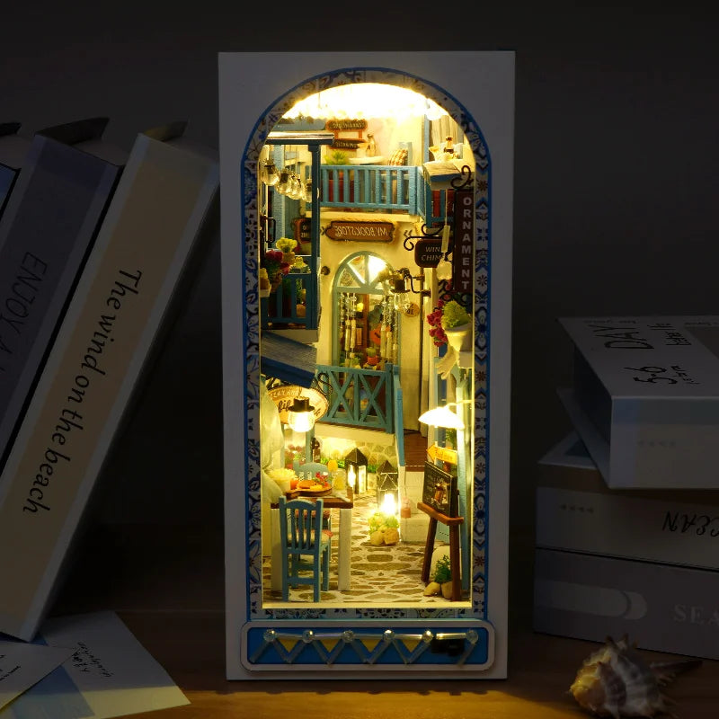 Mediterranean Alley DIY Book Nook Kit