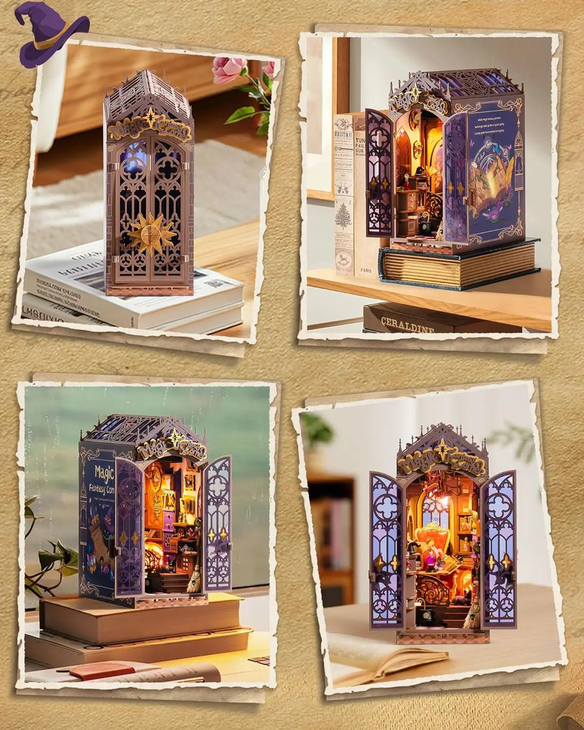 Magic Fantasy Corner DIY Book Nook Kit