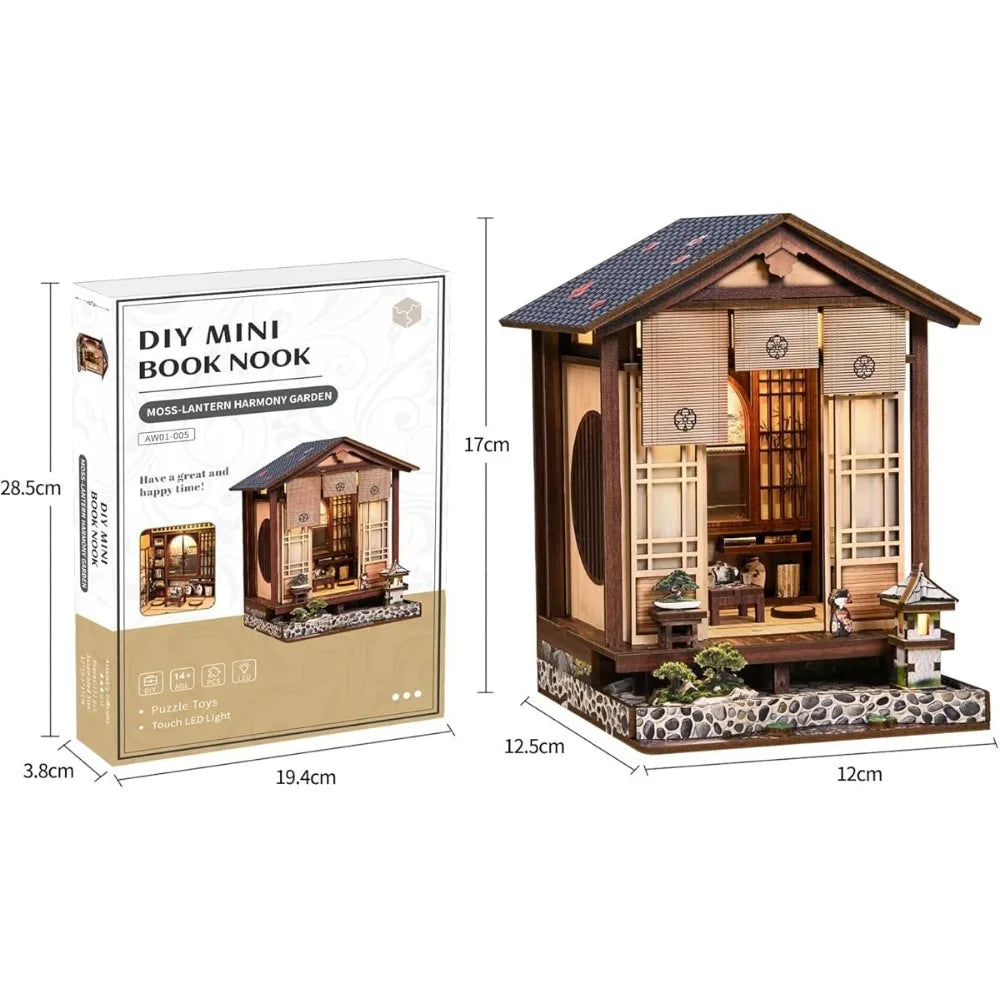 Japanese Machiya DIY Book Nook Kit