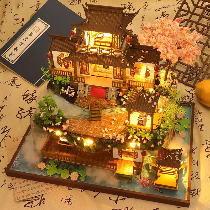 DIY Japanese Zen Garden Miniature House Kit