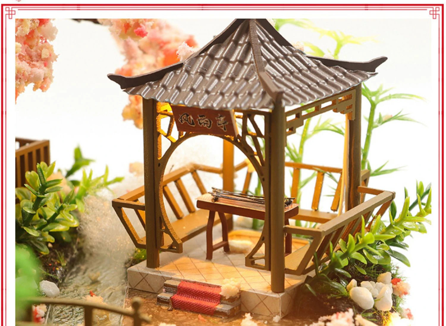 DIY Japanese Zen Garden Miniature House Kit