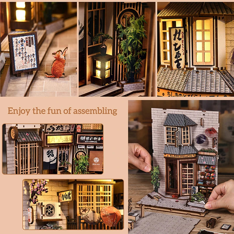 Cat's Alley DIY Book Nook Kit