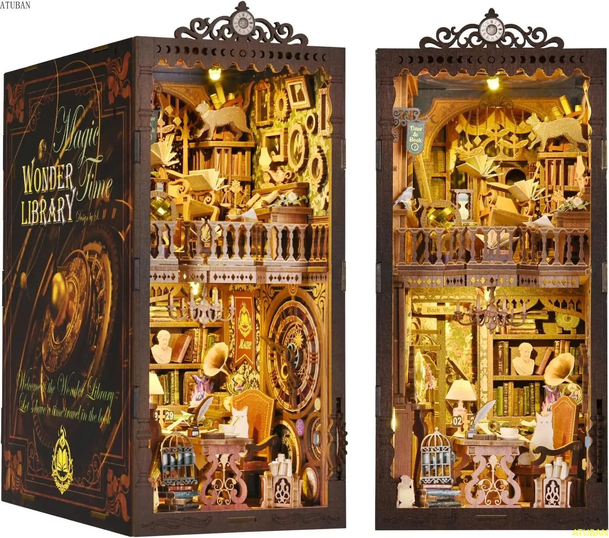 Wander Library DIY Book Nook Kit