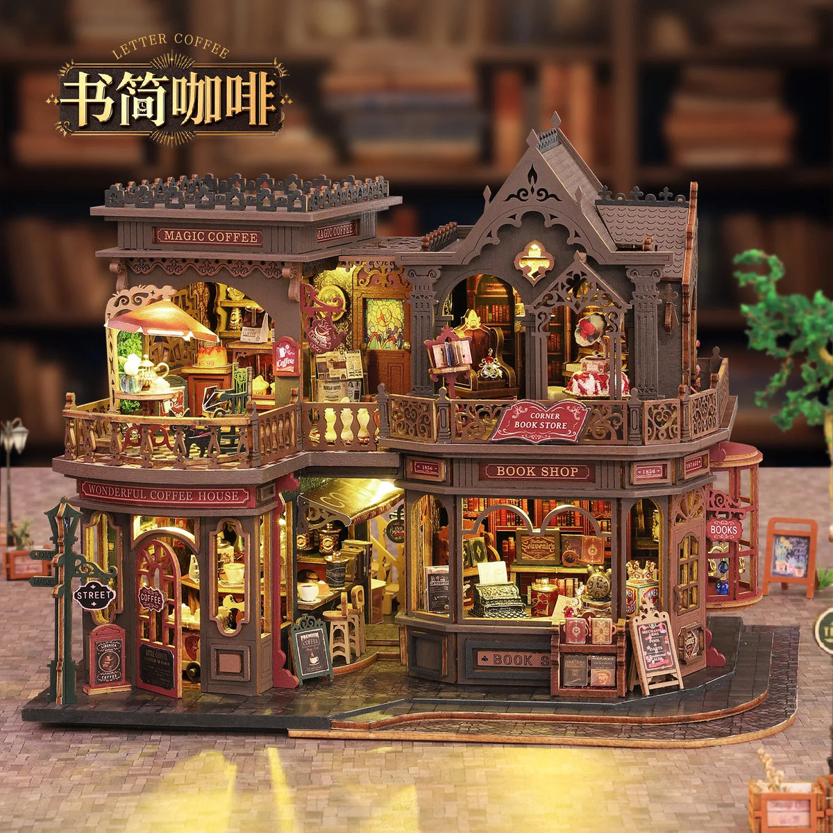 Book Nook Cafe DIY Kit