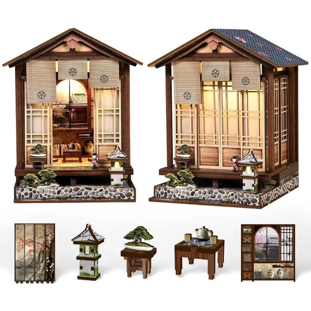 Japanese Machiya DIY Book Nook Kit
