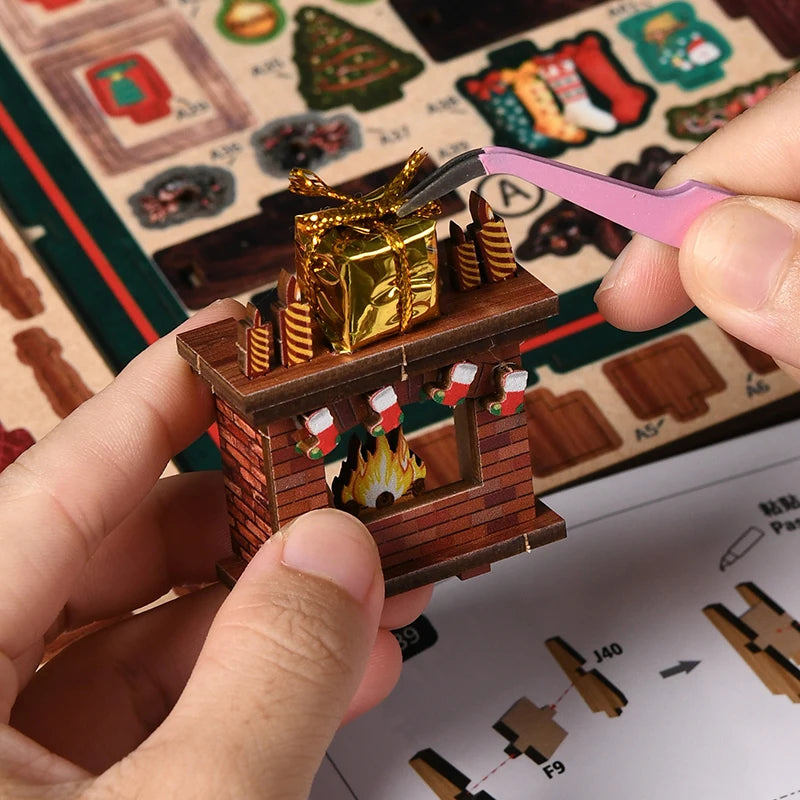 Christmas Shop DIY Book Nook Kit