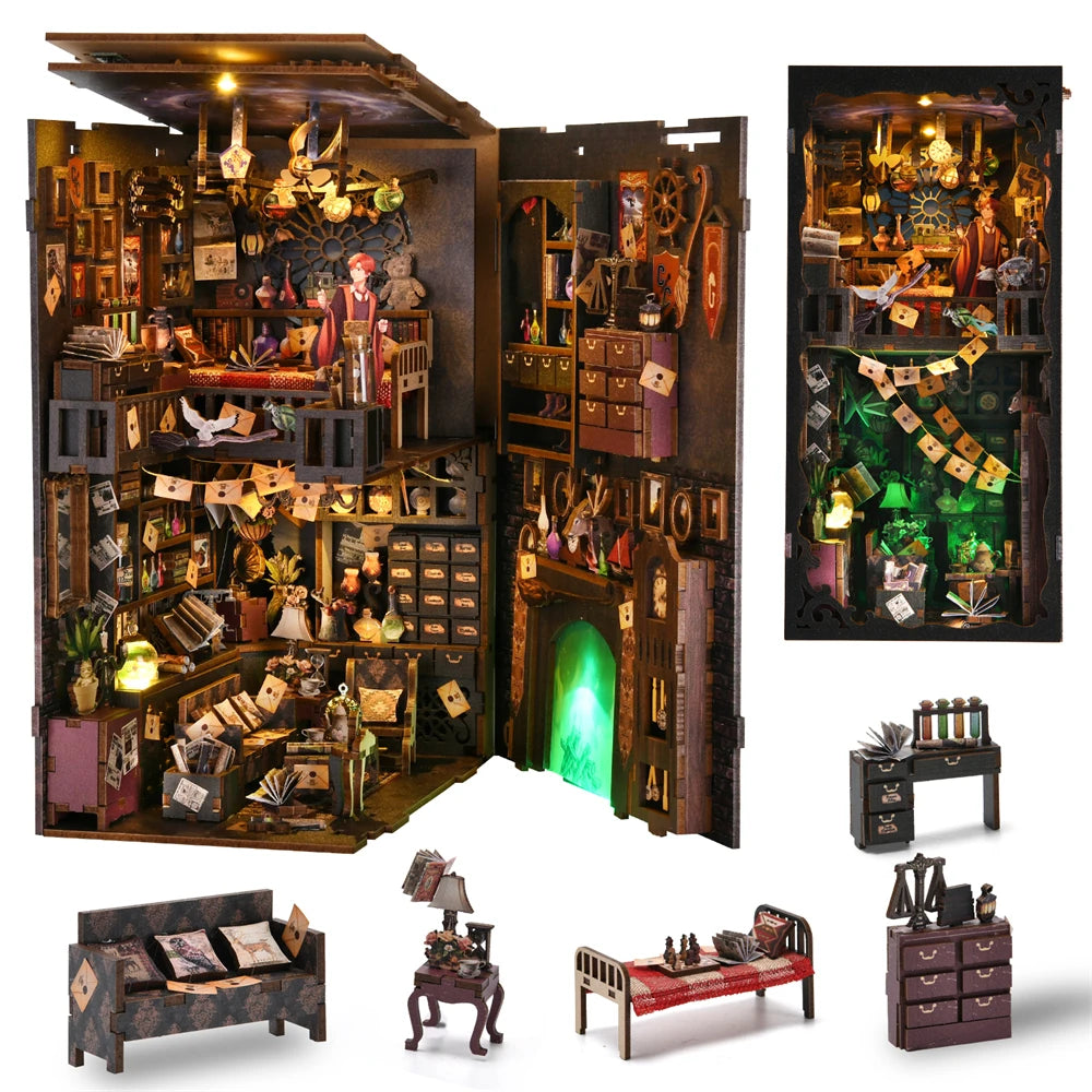 Alchemist's Workshop DIY Book Nook Kit