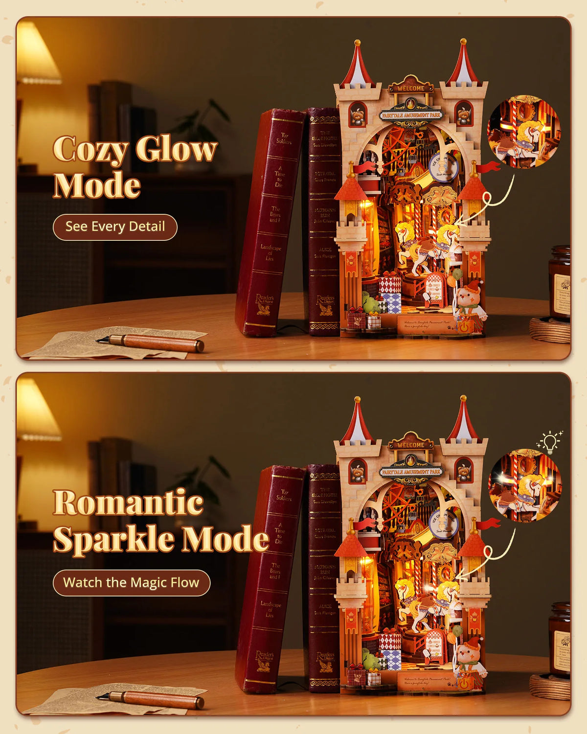 Fairytale Amusement Park DIY Book Nook Kit