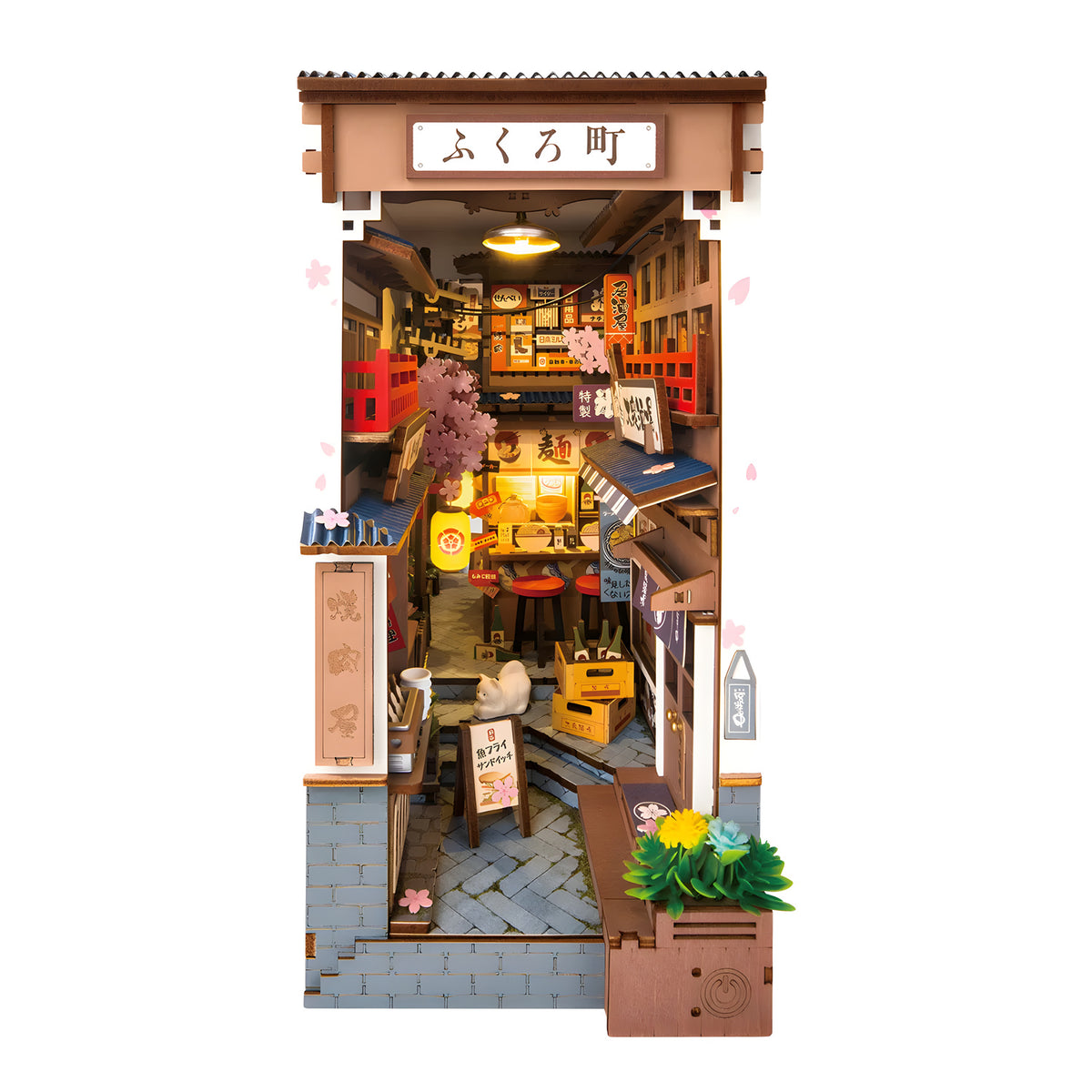 Sakura Wine Alley DIY Book Nook Kit