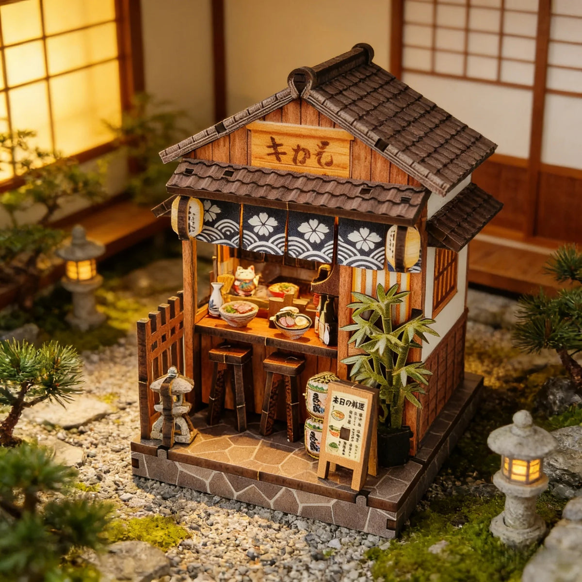 Ramen Shop DIY Book Nook Kit