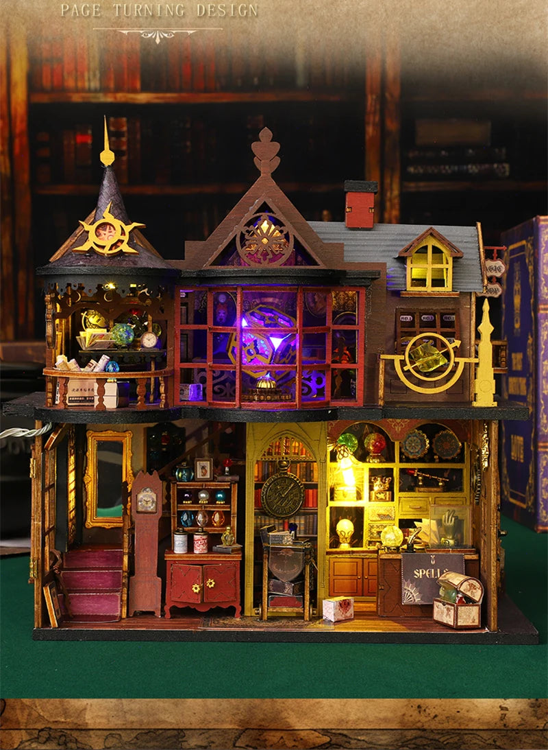 DIY Magic Treasure House Kit with LED Lights