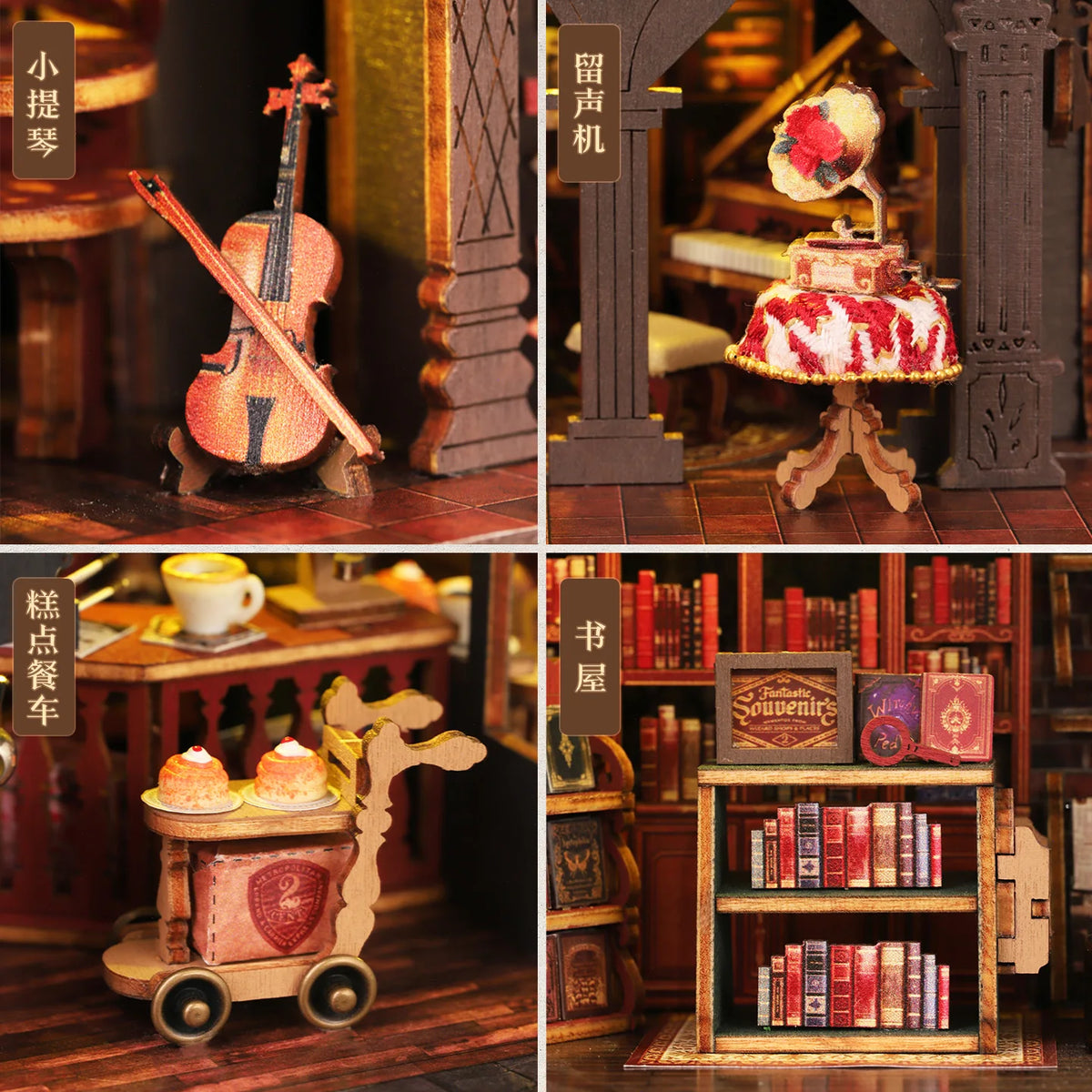 Book Nook Cafe DIY Kit