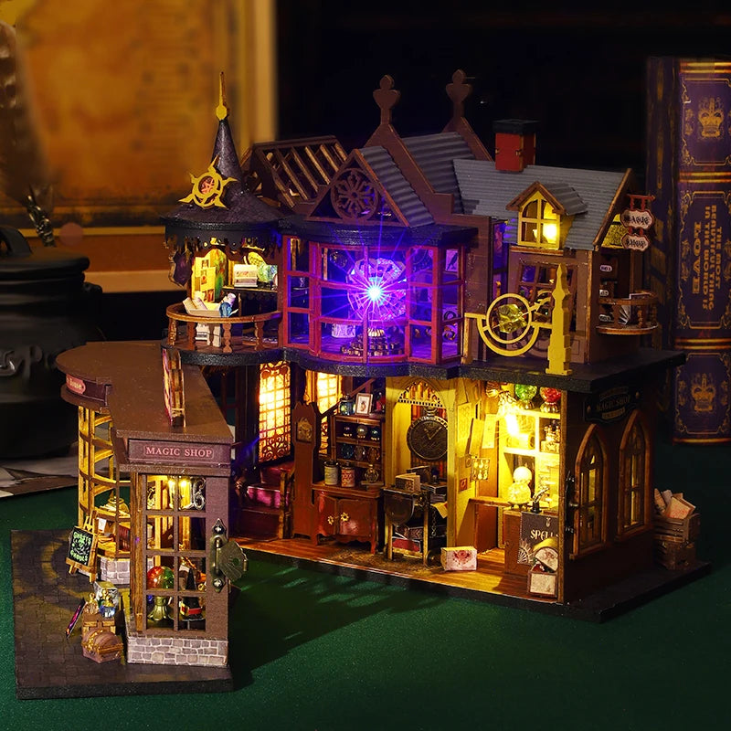 DIY Magic Treasure House Kit with LED Lights