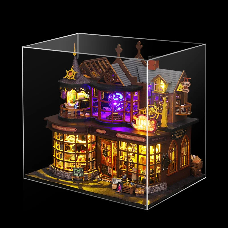 DIY Magic Treasure House Kit with LED Lights