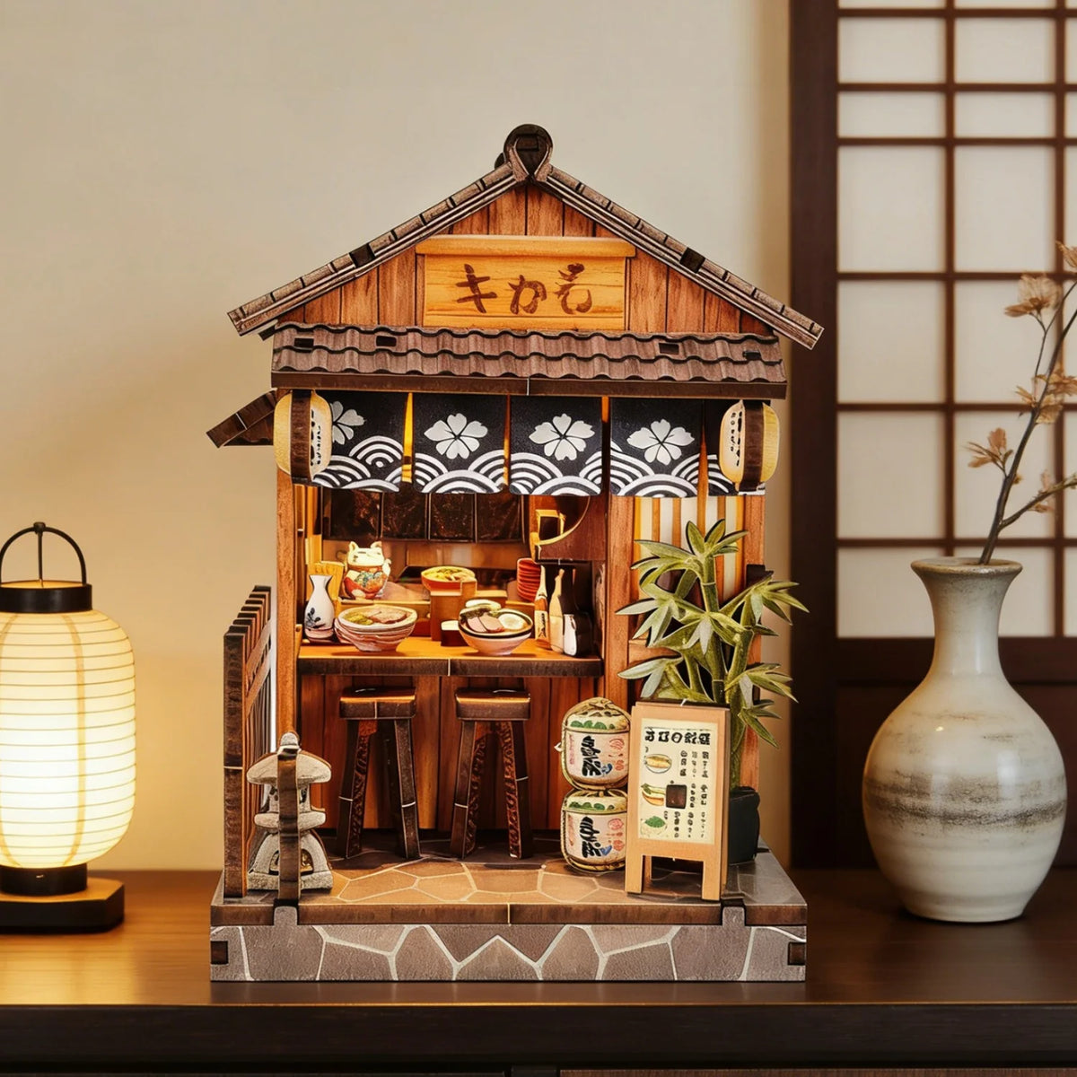 Ramen Shop DIY Book Nook Kit