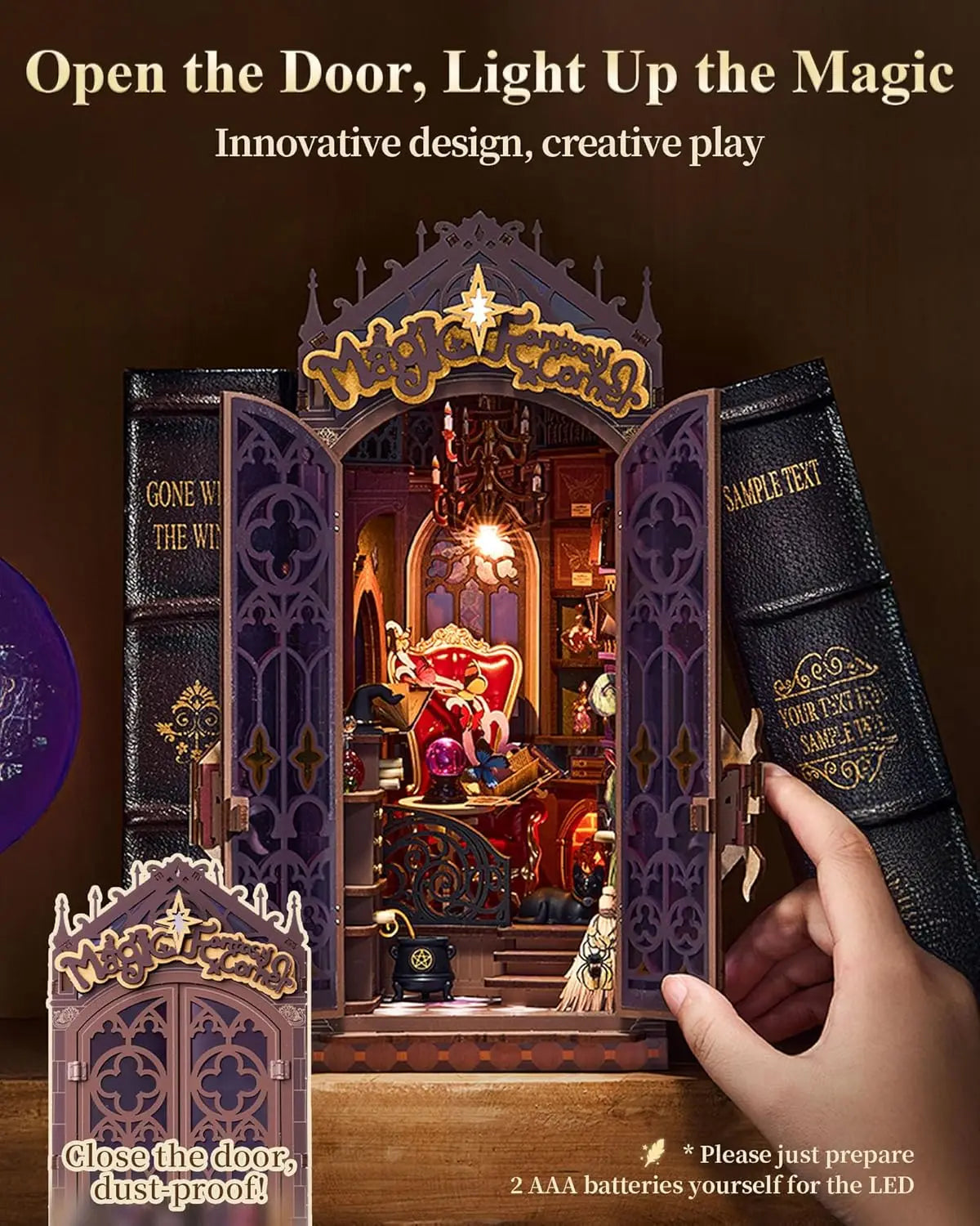 Magic Fantasy Corner DIY Book Nook Kit