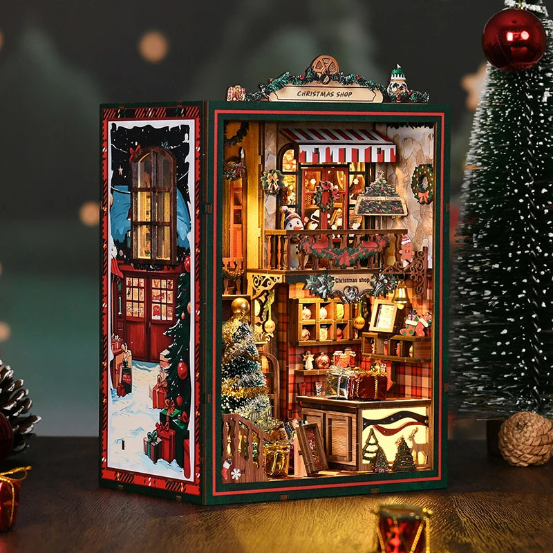 Christmas Shop DIY Book Nook Kit