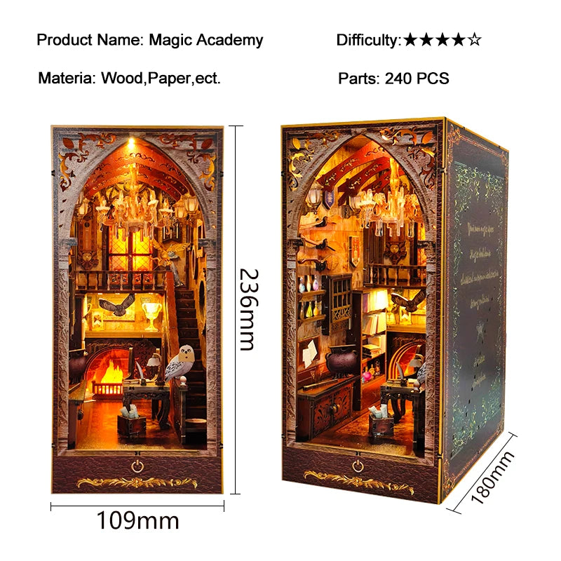 Magic Academy DIY Book Nook Kit
