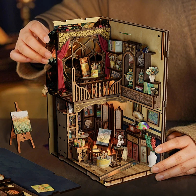 A World Within the Frame DIY Book Nook Kit