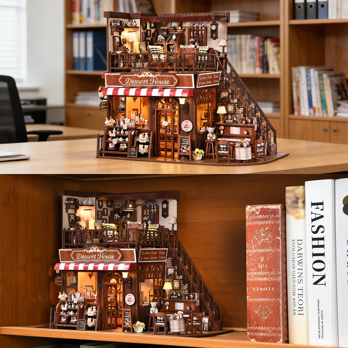 Dessert House DIY Book Nook Kit