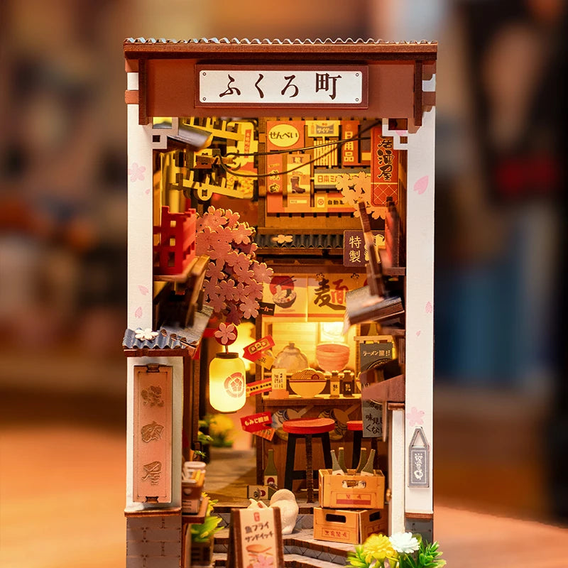 Sakura Wine Alley DIY Book Nook Kit
