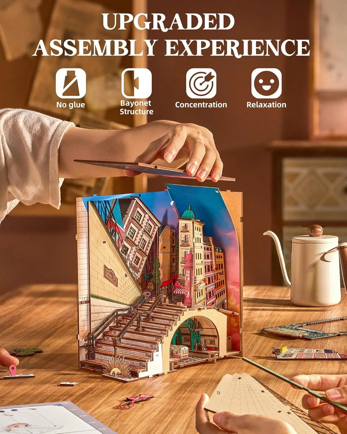 Street Scene DIY Book Nook Kit