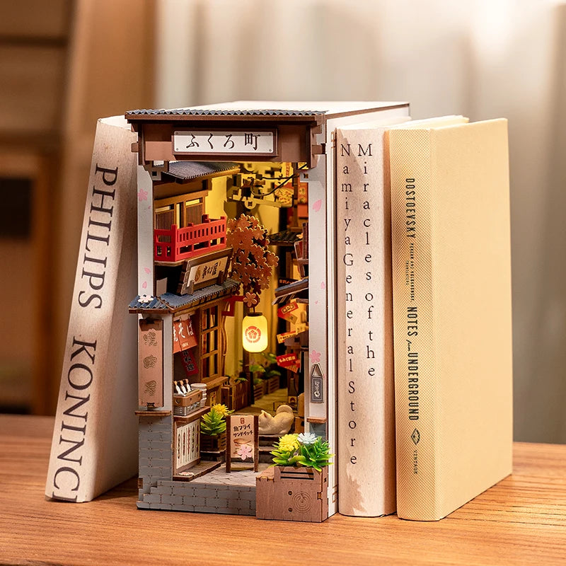 Sakura Wine Alley DIY Book Nook Kit