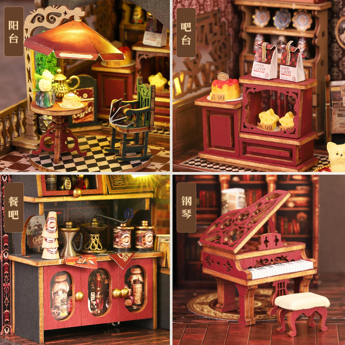 Book Nook Cafe DIY Kit