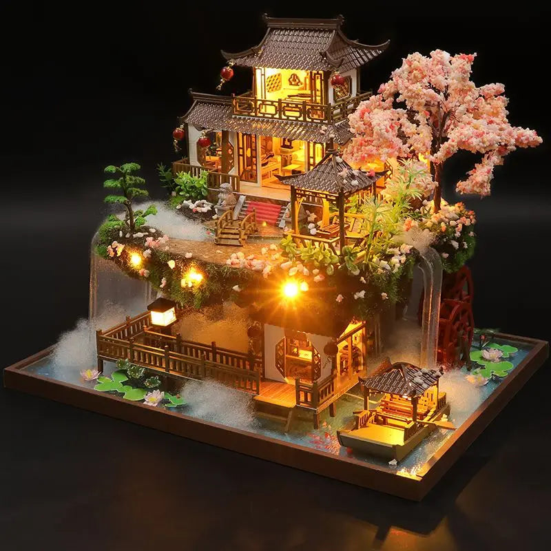 DIY Japanese Zen Garden Miniature House Kit