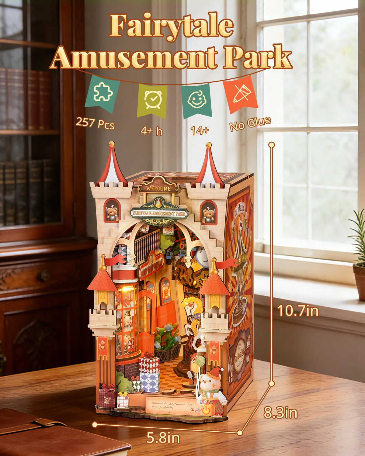 Fairytale Amusement Park DIY Book Nook Kit