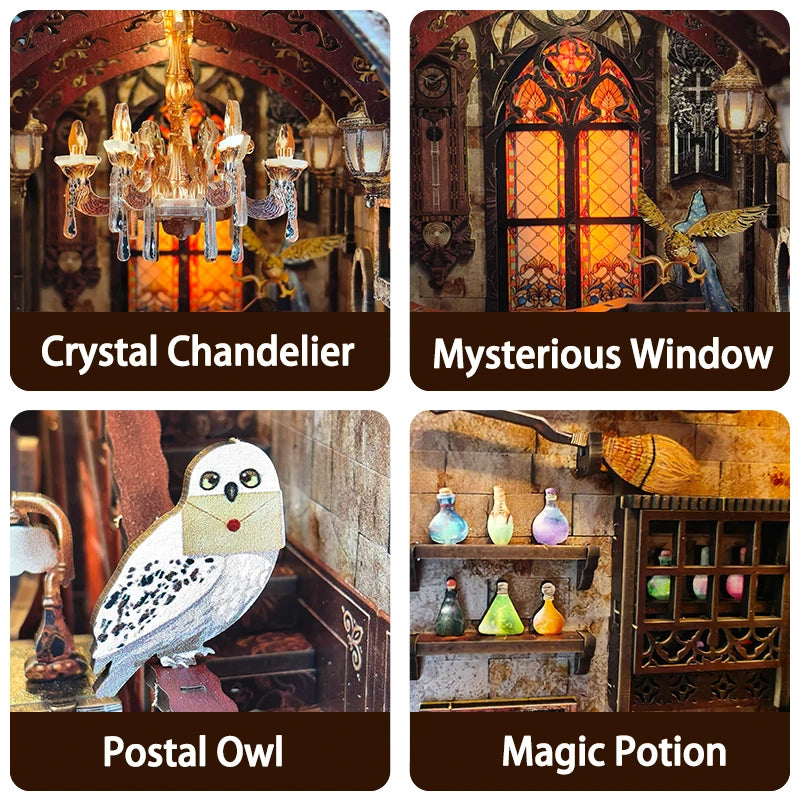 Magic Academy DIY Book Nook Kit