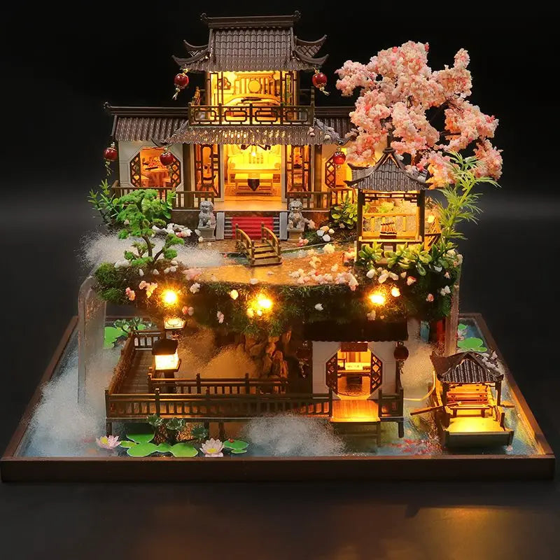 DIY Japanese Zen Garden Miniature House Kit