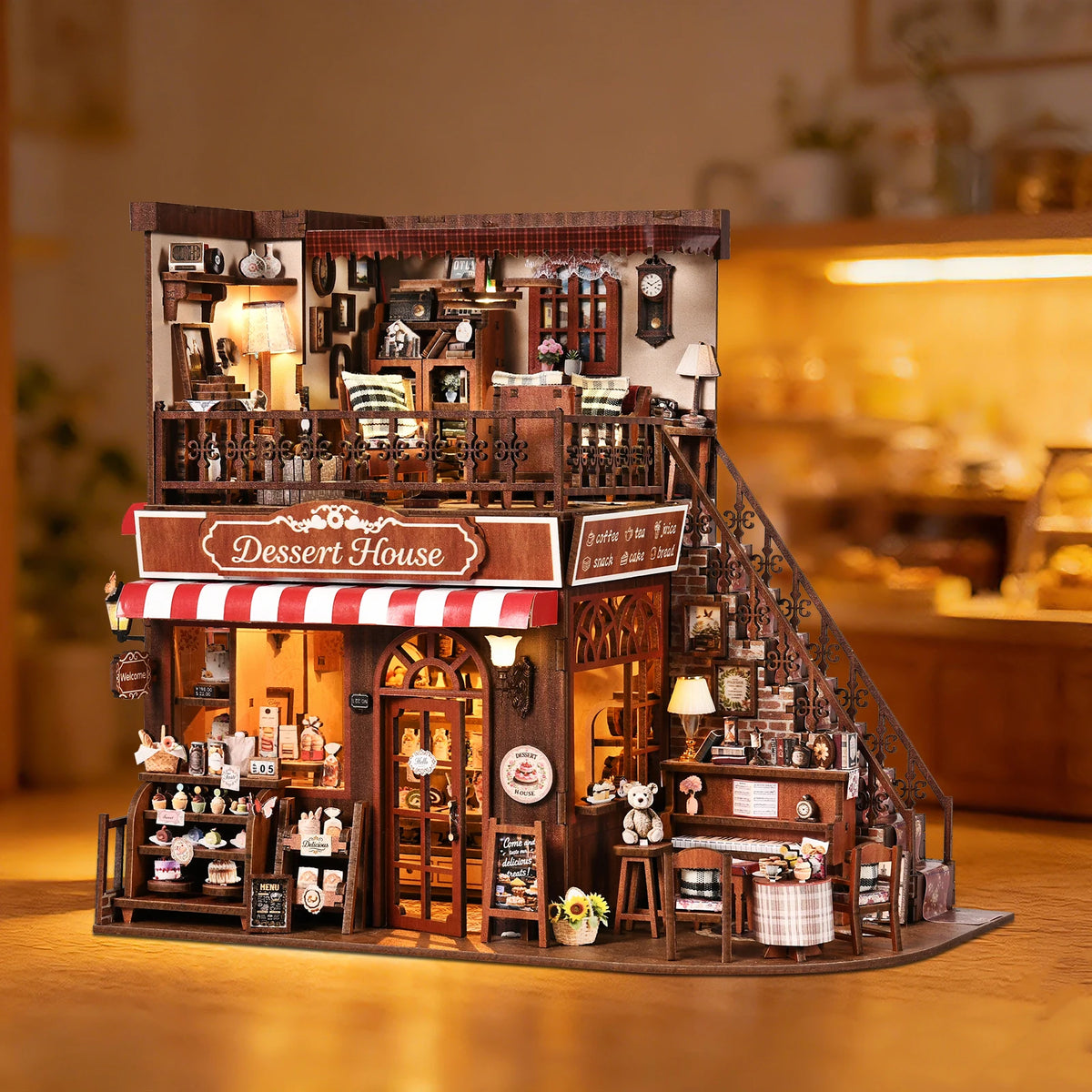 Dessert House DIY Book Nook Kit