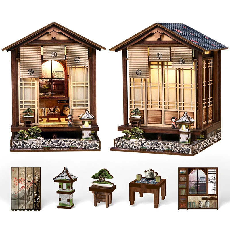 Moss Lamp Garden DIY Book Nook Kit