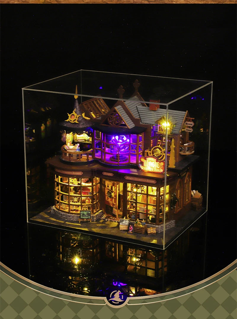 DIY Magic Treasure House Kit with LED Lights