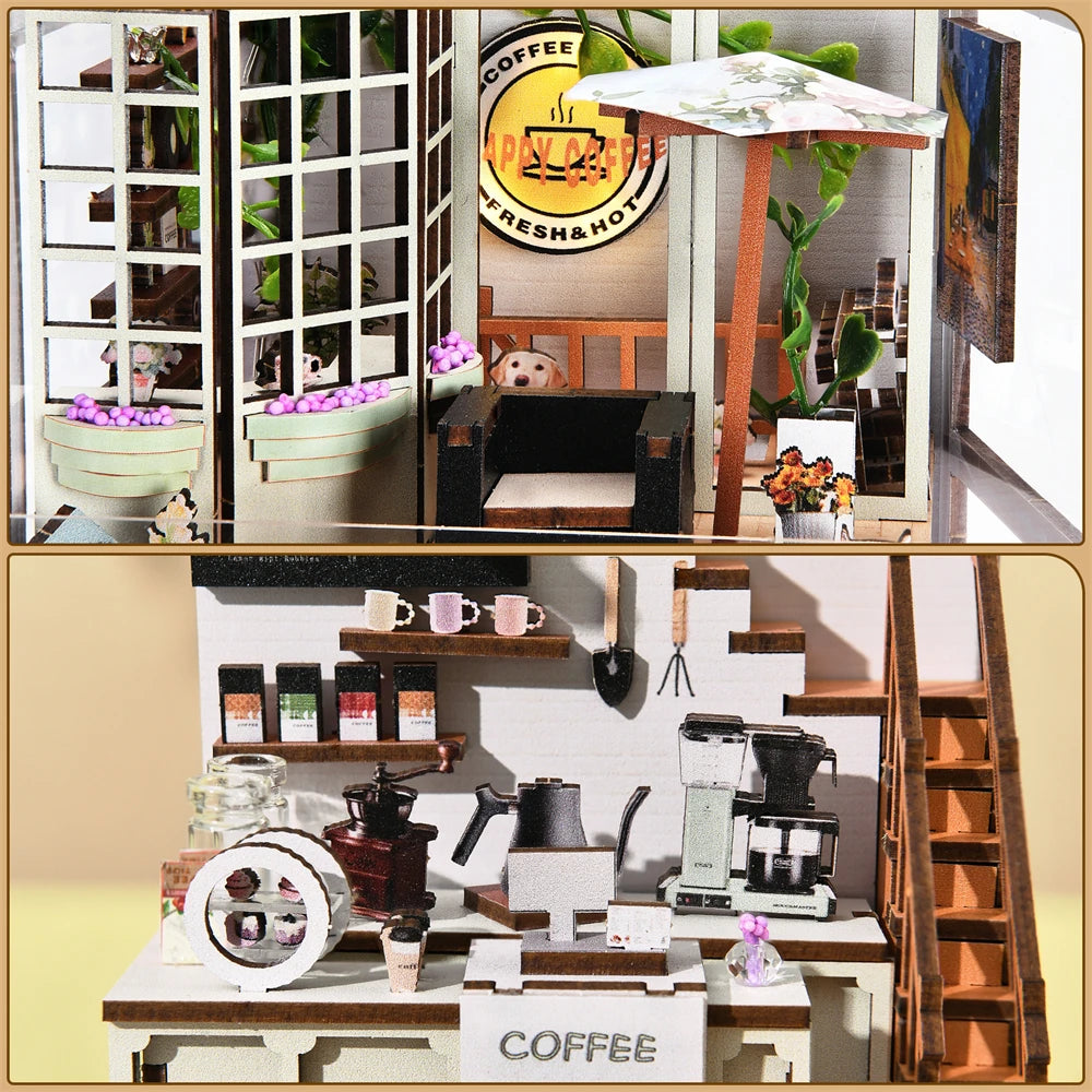 Sunshine Cafe DIY Book Nook Kit