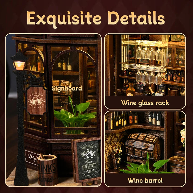 Corner Bistro DIY Book Nook Kit