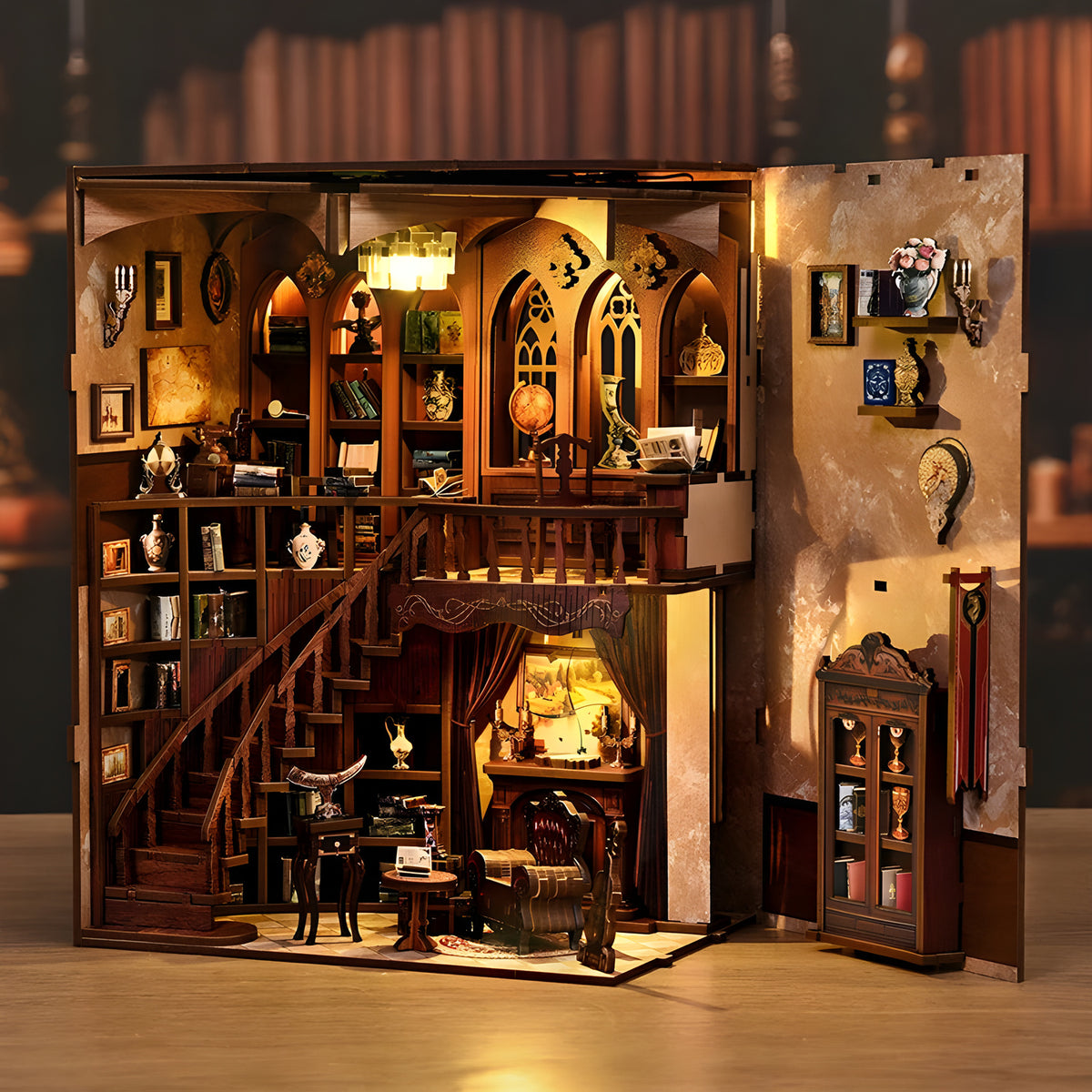 Ancient Rhyme Library DIY Book Nook Kit