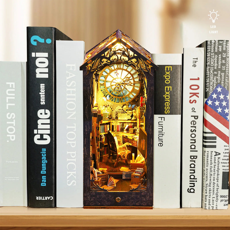 Clock House DIY Book Nook Kit