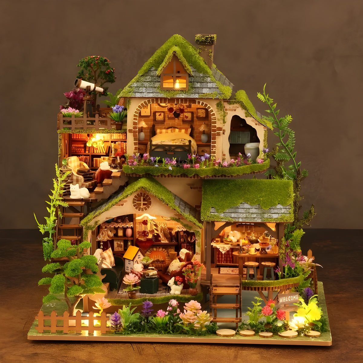 Forest Adventures DIY Miniature House Kit