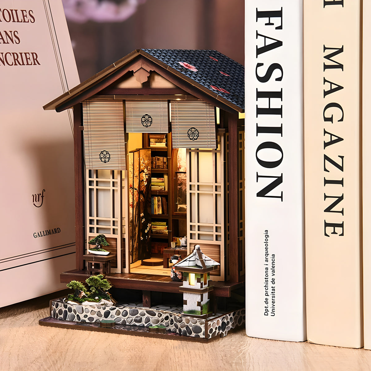 Moss Lamp Garden DIY Book Nook Kit
