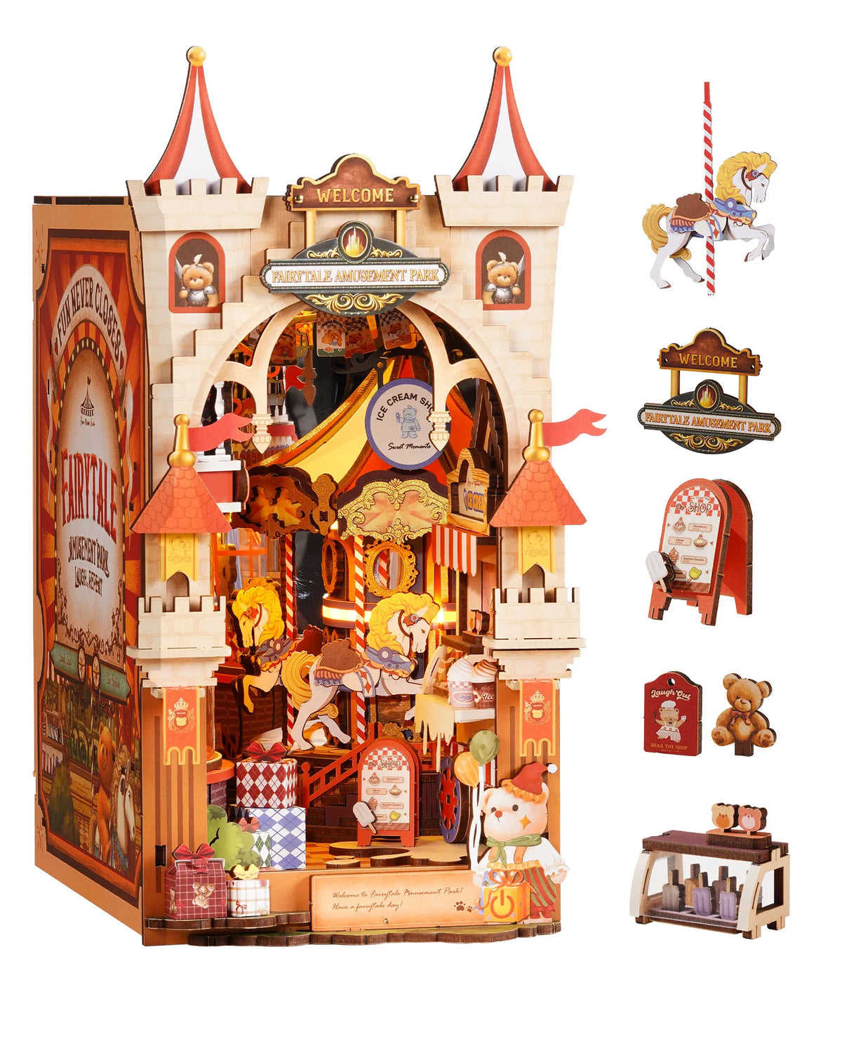 Fairytale Amusement Park DIY Book Nook Kit